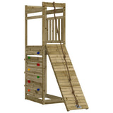 Outdoor Playset Impregnated Wood Pine - Front View
