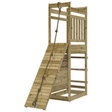 Outdoor Playset Impregnated Wood Pine - Side View