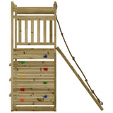 Outdoor Playset Impregnated Wood Pine - 45-Degree Angle