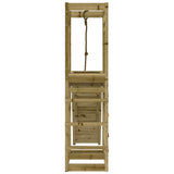 Outdoor Playset Impregnated Wood Pine - Close-Up Angle
