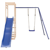 Outdoor Playset Solid Wood Pine - Side View