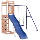 Outdoor Playset Solid Wood Douglas - Top-Down View