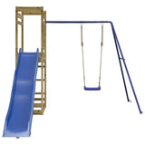 Outdoor Playset Impregnated Wood Pine - Side View