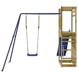 Outdoor Playset Impregnated Wood Pine - Close-Up Angle