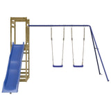 Outdoor Playset Impregnated Wood Pine - Side View