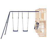 Outdoor Playset Solid Wood Pine - Close-Up Angle