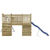 Outdoor Playset Impregnated Wood Pine - 45-Degree Angle