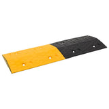 Speed Hump 4 pcs Yellow&Black 97x32.5x4 cm Rubber - Front View