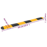 Speed Hump Yellow&Black 323x32.5x4 cm Rubber - Extra Image