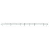 Wire Mesh Fence Green 1.1x25 m Galvanised Steel