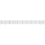Wire Mesh Fence Green 1.8x25 m Galvanised Steel