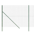 Wire Mesh Fence Green 1.8x25 m Galvanised Steel