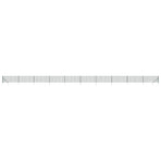 Wire Mesh Fence with Spike Anchors Green 1x25 m
