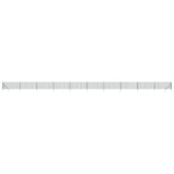 Wire Mesh Fence with Spike Anchors Green 1.1x25 m