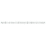 Wire Mesh Fence with Spike Anchors Green 1x25 m