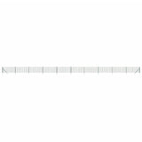 Wire Mesh Fence with Spike Anchors Green 0.8x25 m