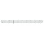 Wire Mesh Fence with Spike Anchors Green 1.4x25 m