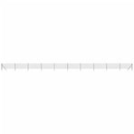 Wire Mesh Fence Anthracite 0.8x25 m Galvanised Steel