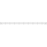 Wire Mesh Fence Anthracite 1x25 m Galvanised Steel