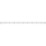 Wire Mesh Fence Anthracite 1.1x25 m Galvanised Steel