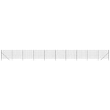 Wire Mesh Fence Anthracite 1.6x25 m Galvanised Steel