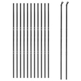 Wire Mesh Fence Anthracite 1.8x25 m Galvanised Steel