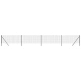 Wire Mesh Fence Anthracite 1.1x10 m Galvanised Steel