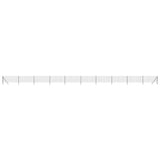Wire Mesh Fence Anthracite 1.1x25 m Galvanised Steel