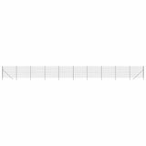 Wire Mesh Fence Anthracite 1.8x25 m Galvanised Steel