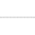 Wire Mesh Fence with Spike Anchors Anthracite 1x25 m