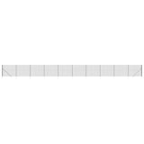 Wire Mesh Fence with Spike Anchors Anthracite 1.6x25 m