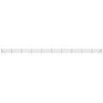 Wire Mesh Fence with Spike Anchors Anthracite 0.8x25 m