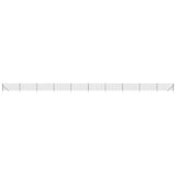 Wire Mesh Fence with Spike Anchors Anthracite 1x25 m