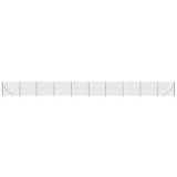 Wire Mesh Fence with Spike Anchors Anthracite 1.6x25 m