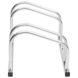 Bike Rack for 2 Bikes Galvanised Steel - Side View