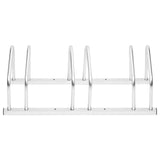 Bike Rack for 3 Bikes Galvanised Steel - Front View