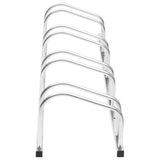 Bike Rack for 4 Bikes Galvanised Steel - Side View