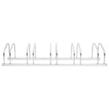 Bike Rack for 5 Bikes Galvanised Steel - Front View