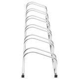 Bike Rack for 6 Bikes Galvanised Steel - Side View