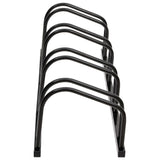 Bike Rack for 4 Bikes Black Steel