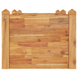 Garden Raised Bed 160x60x44 cm Solid Wood Acacia - Top-Down View