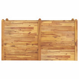 Garden Raised Bed 160x60x84 cm Solid Wood Acacia - Side View
