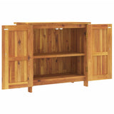 Garden Cabinet 75x35x70 cm Solid Wood Acacia