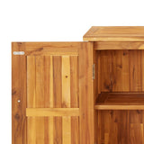 Garden Cabinet 75x35x70 cm Solid Wood Acacia - Extra Image
