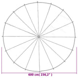 Play Parachute for Kids Ø6 m Fabric - 45-Degree Angle