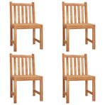 5 Piece Garden Dining Set Solid Wood Teak