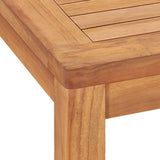 4 Piece Garden Dining Set Solid Wood Teak - Extra Image