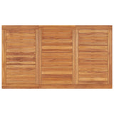 5 Piece Garden Dining Set Solid Wood Teak - Extra Image