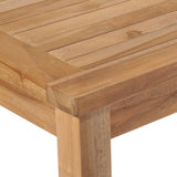 3 Piece Garden Dining Set Solid Wood Teak - Extra Image