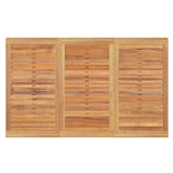 4 Piece Garden Dining Set Solid Wood Teak - Extra Image